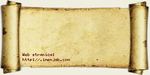 Mia Ćosović vizit kartica